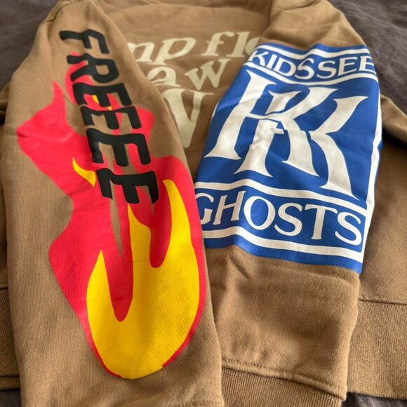 (US M Medium) *Duplicate* Kids See Ghosts Lucky Me Crewneck Sweatshirt - Picture 4 of 4